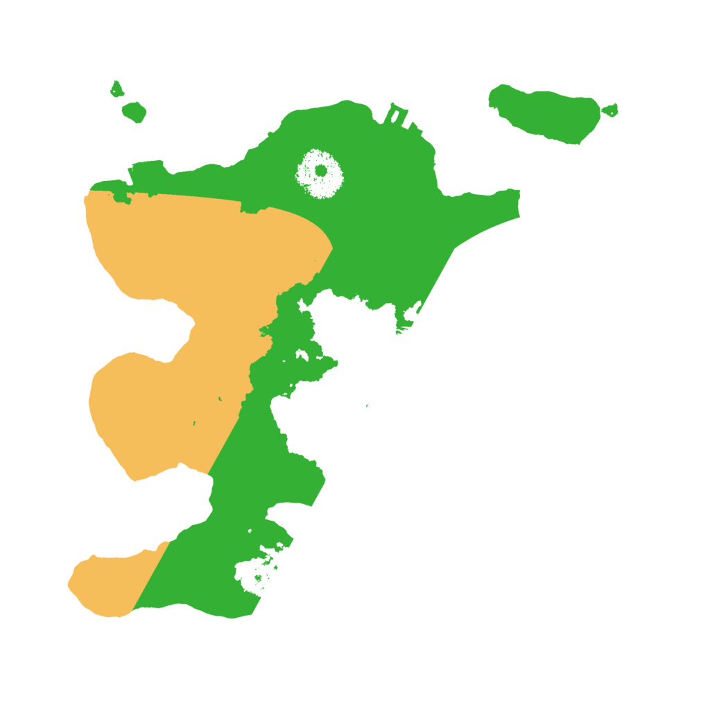 Biome Rust Map: Procedural Map, Size: 2324, Seed: 24561