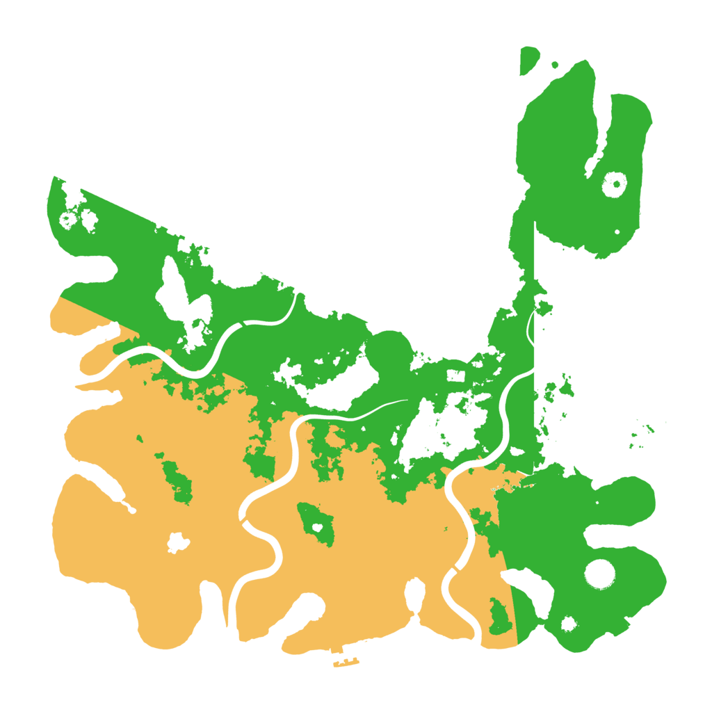 Biome Rust Map: Procedural Map, Size: 4200, Seed: 258131931