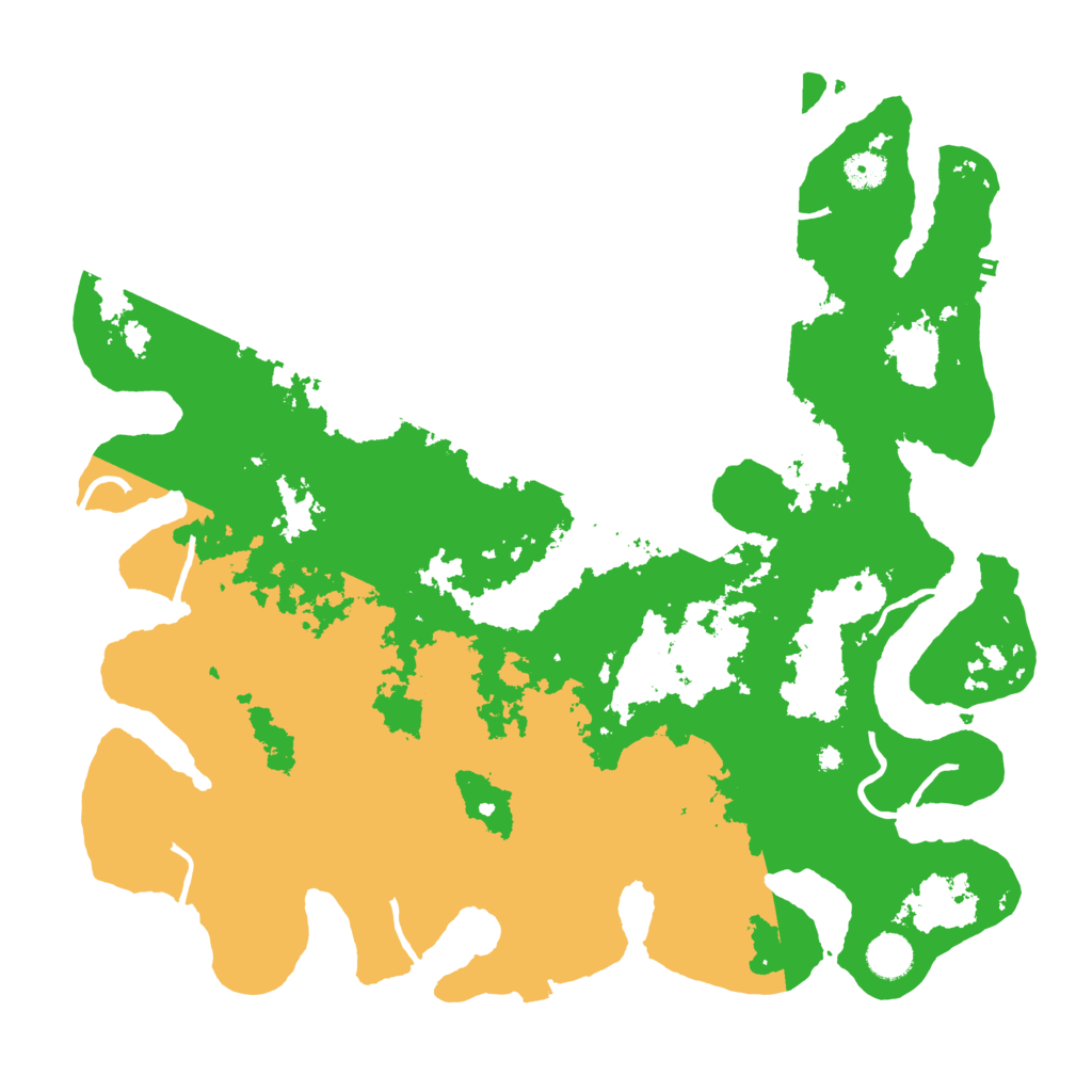 Biome Rust Map: Procedural Map, Size: 4200, Seed: 258131931