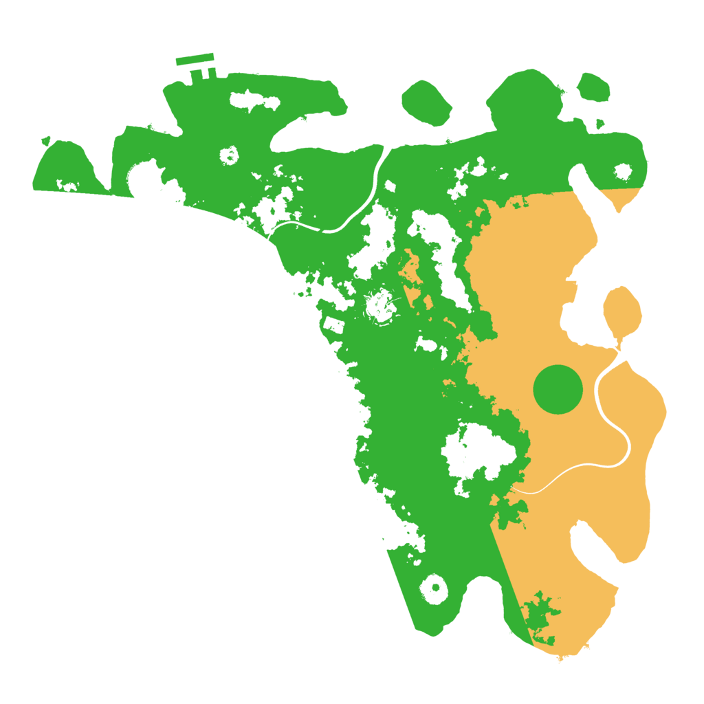 Biome Rust Map: Procedural Map, Size: 3750, Seed: 95522485