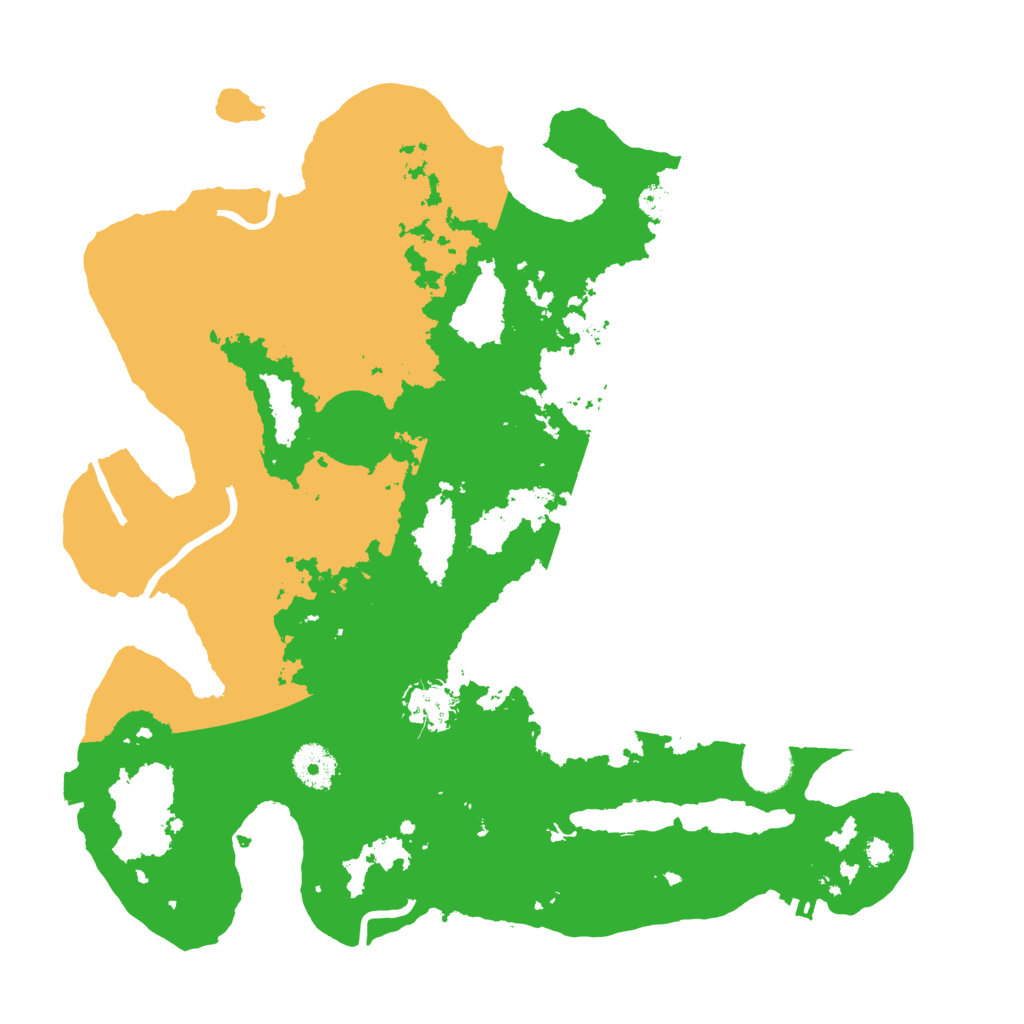 Biome Rust Map: Procedural Map, Size: 3600, Seed: 441217602