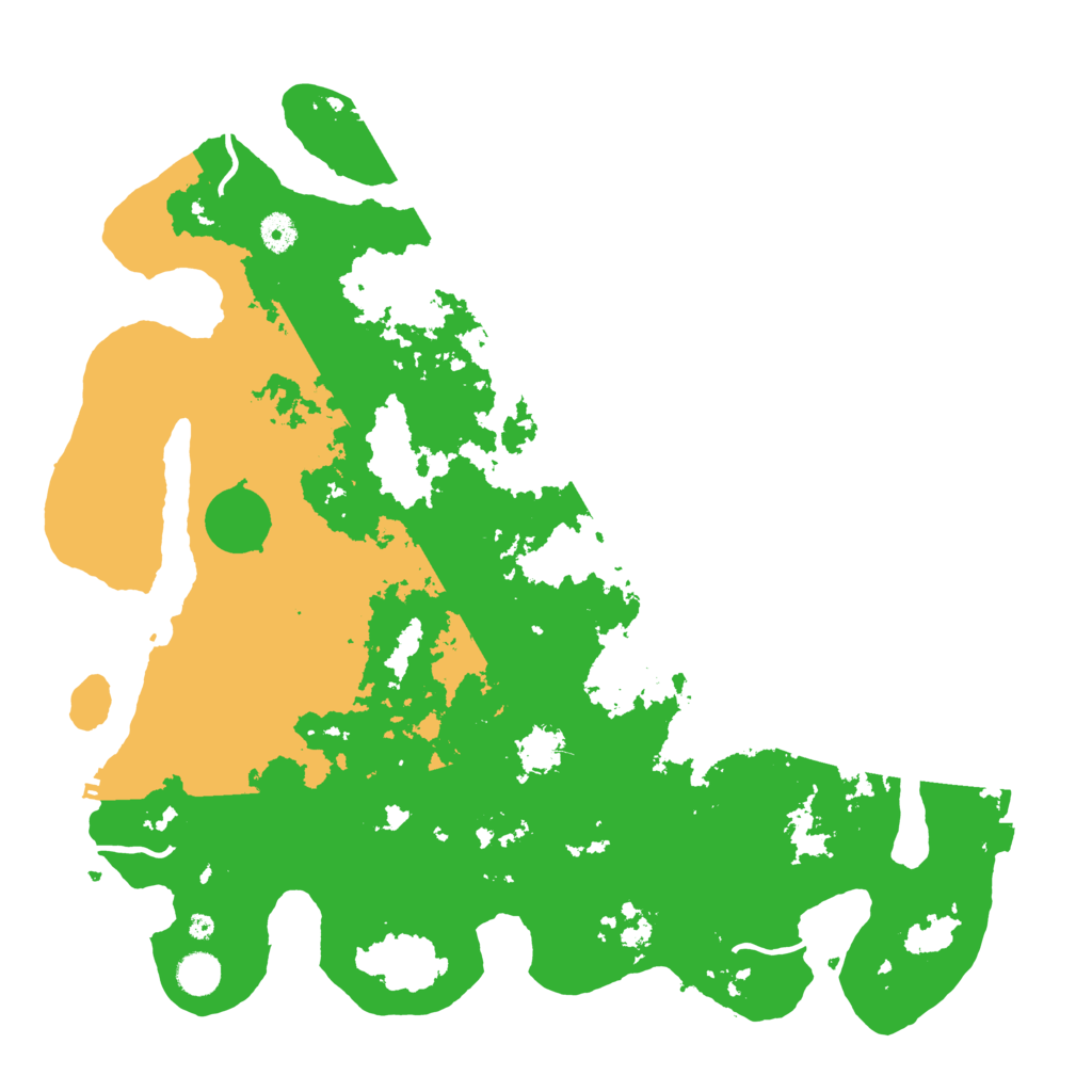 Biome Rust Map: Procedural Map, Size: 4400, Seed: 28394939