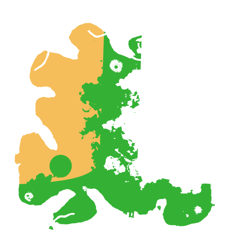 Biome Rust Map: Procedural Map, Size: 3000, Seed: 1703530581