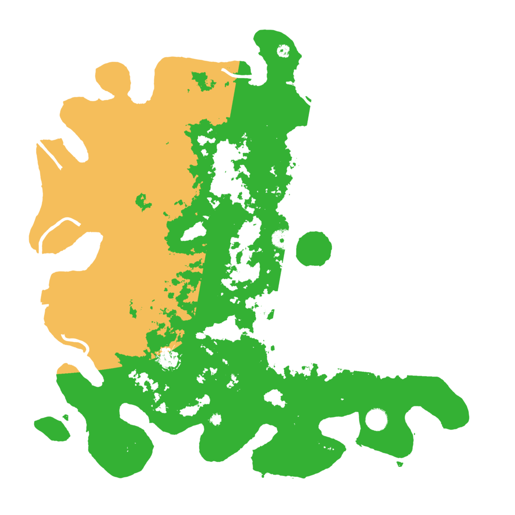 Biome Rust Map: Procedural Map, Size: 4100, Seed: 26144726