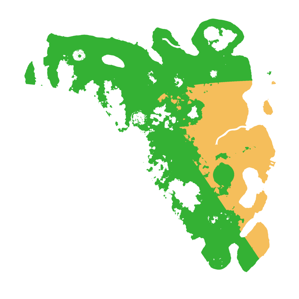 Biome Rust Map: Procedural Map, Size: 3800, Seed: 85139407