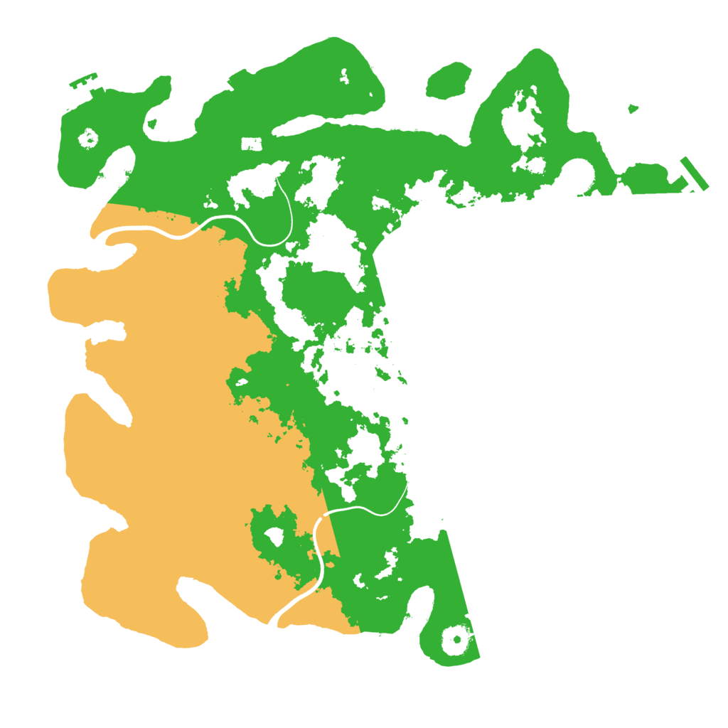 Biome Rust Map: Procedural Map, Size: 3800, Seed: 40232319