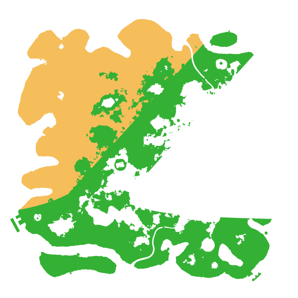Biome Rust Map: Procedural Map, Size: 4000, Seed: 682034