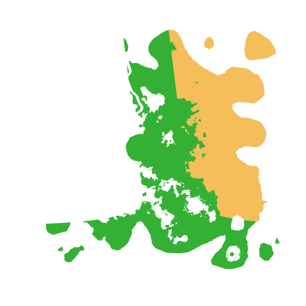 Biome Rust Map: Procedural Map, Size: 3000, Seed: 1258424201