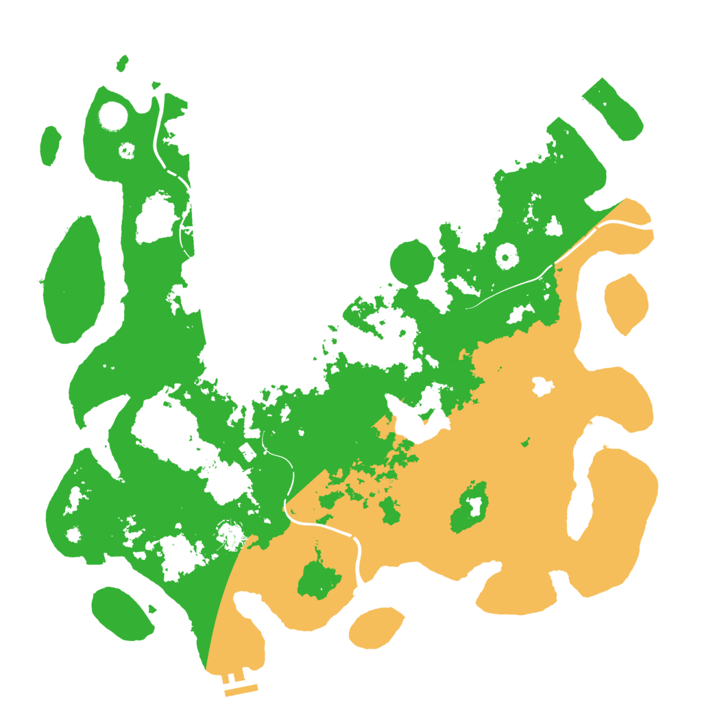 Biome Rust Map: Procedural Map, Size: 4250, Seed: 59174636