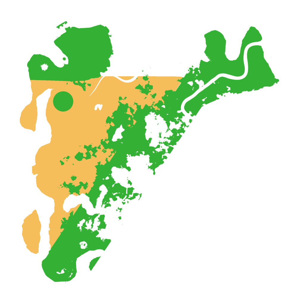 Biome Rust Map: Procedural Map, Size: 4000, Seed: 2412