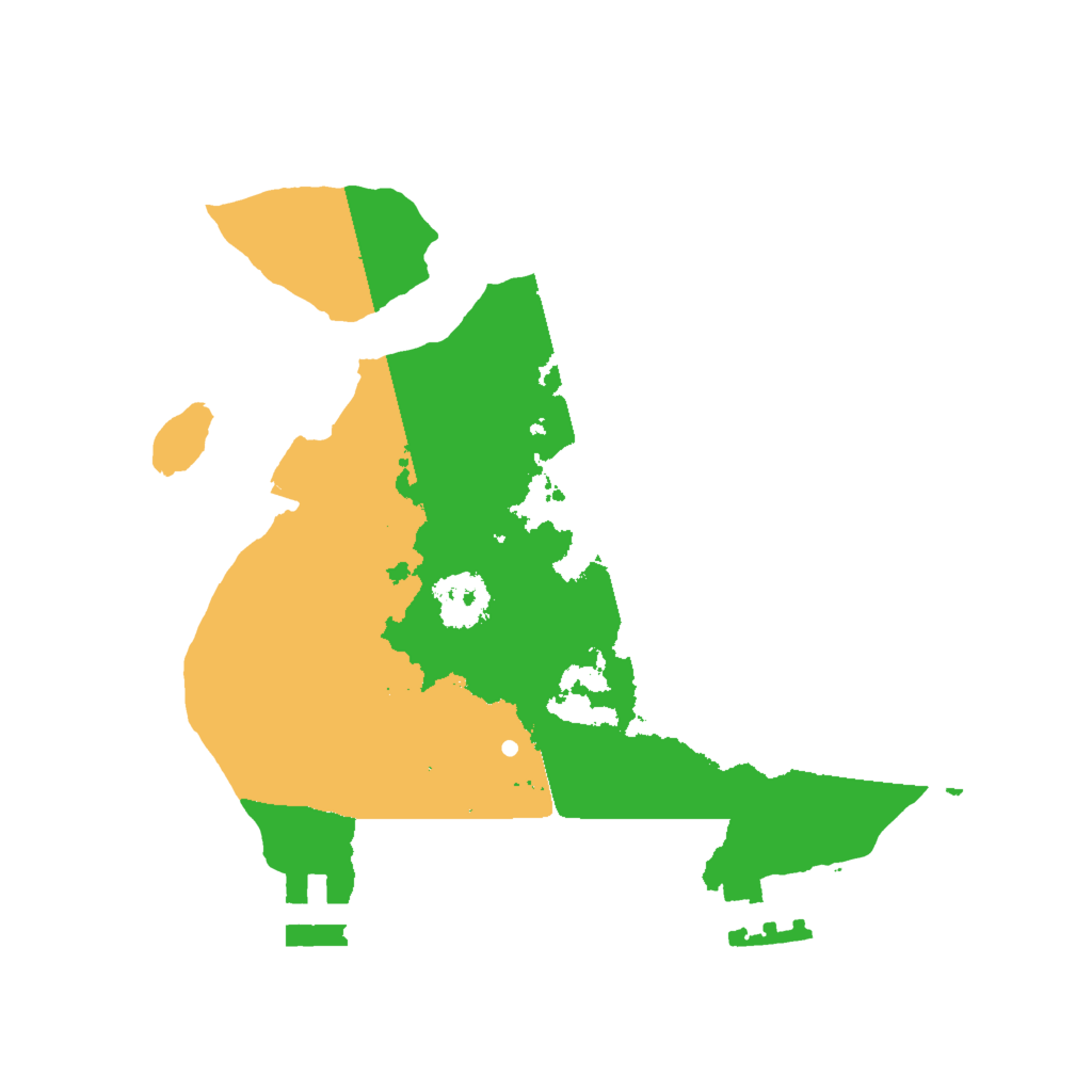 Biome Rust Map: Procedural Map, Size: 2000, Seed: 84326