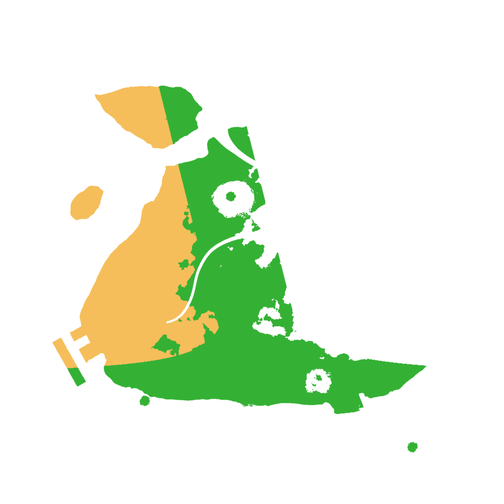 Biome Rust Map: Procedural Map, Size: 2000, Seed: 84326