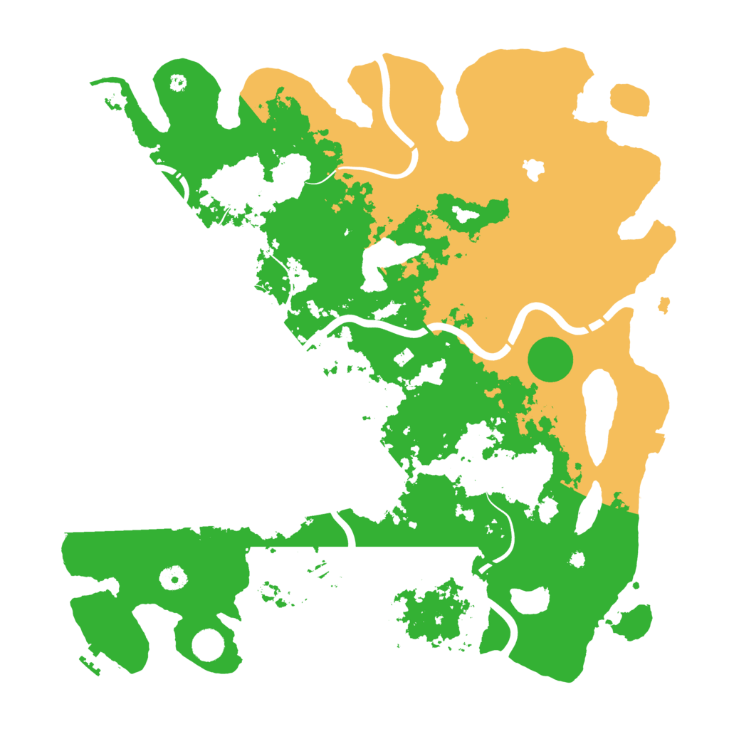 Biome Rust Map: Procedural Map, Size: 4250, Seed: 77757182