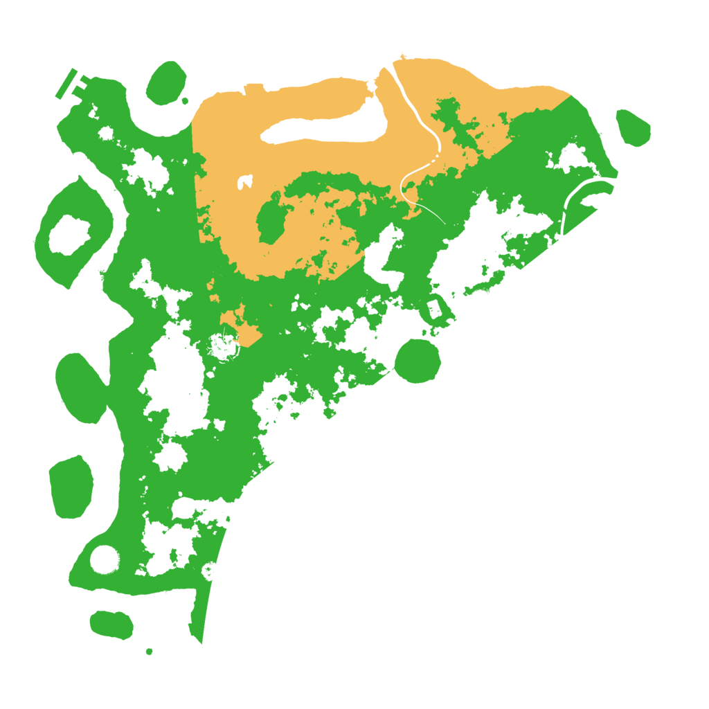 Biome Rust Map: Procedural Map, Size: 4300, Seed: 65903130