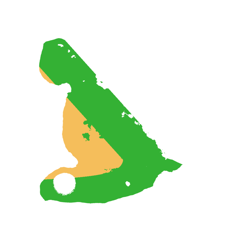 Biome Rust Map: Barren, Size: 1999, Seed: 5000