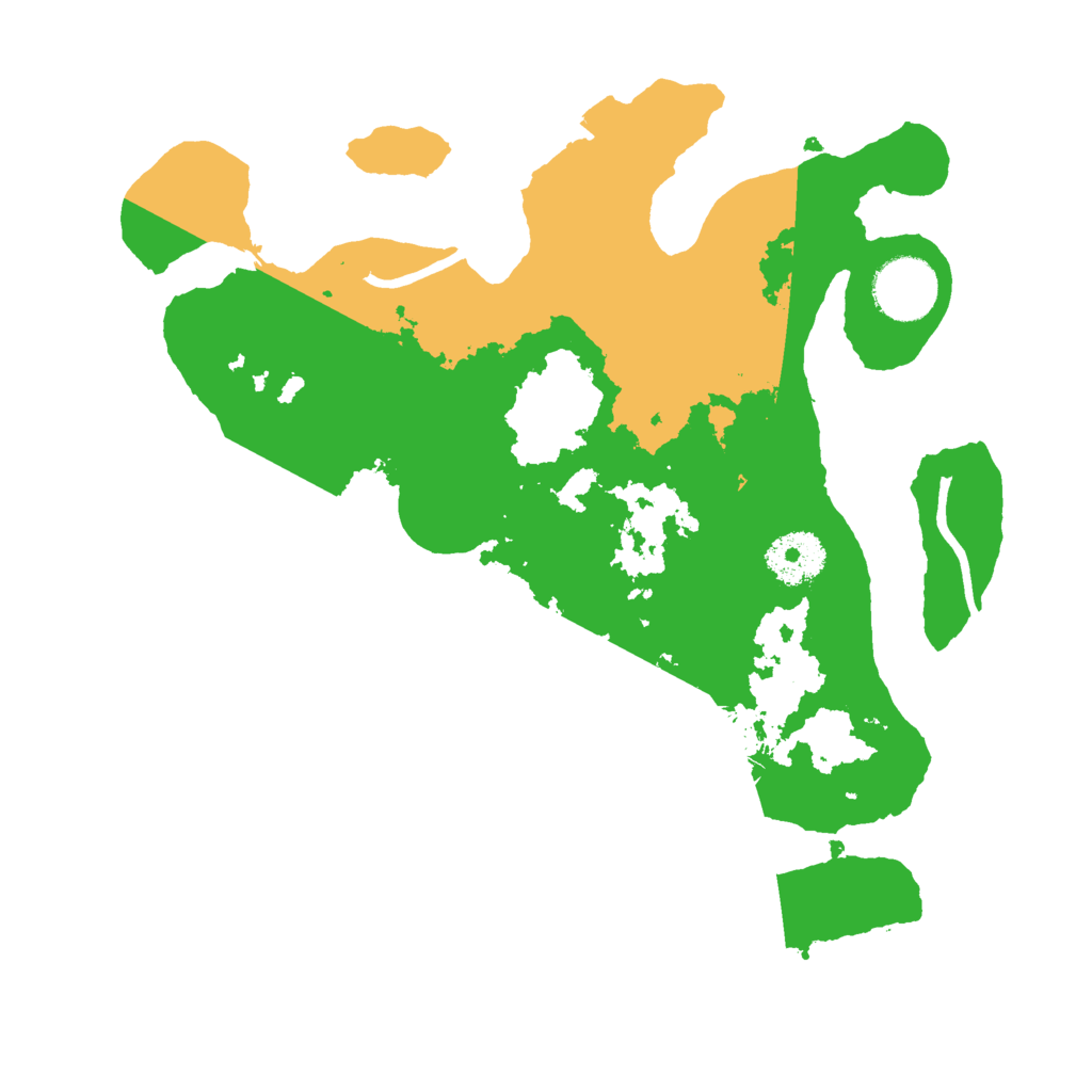 Biome Rust Map: Procedural Map, Size: 3000, Seed: 610853014