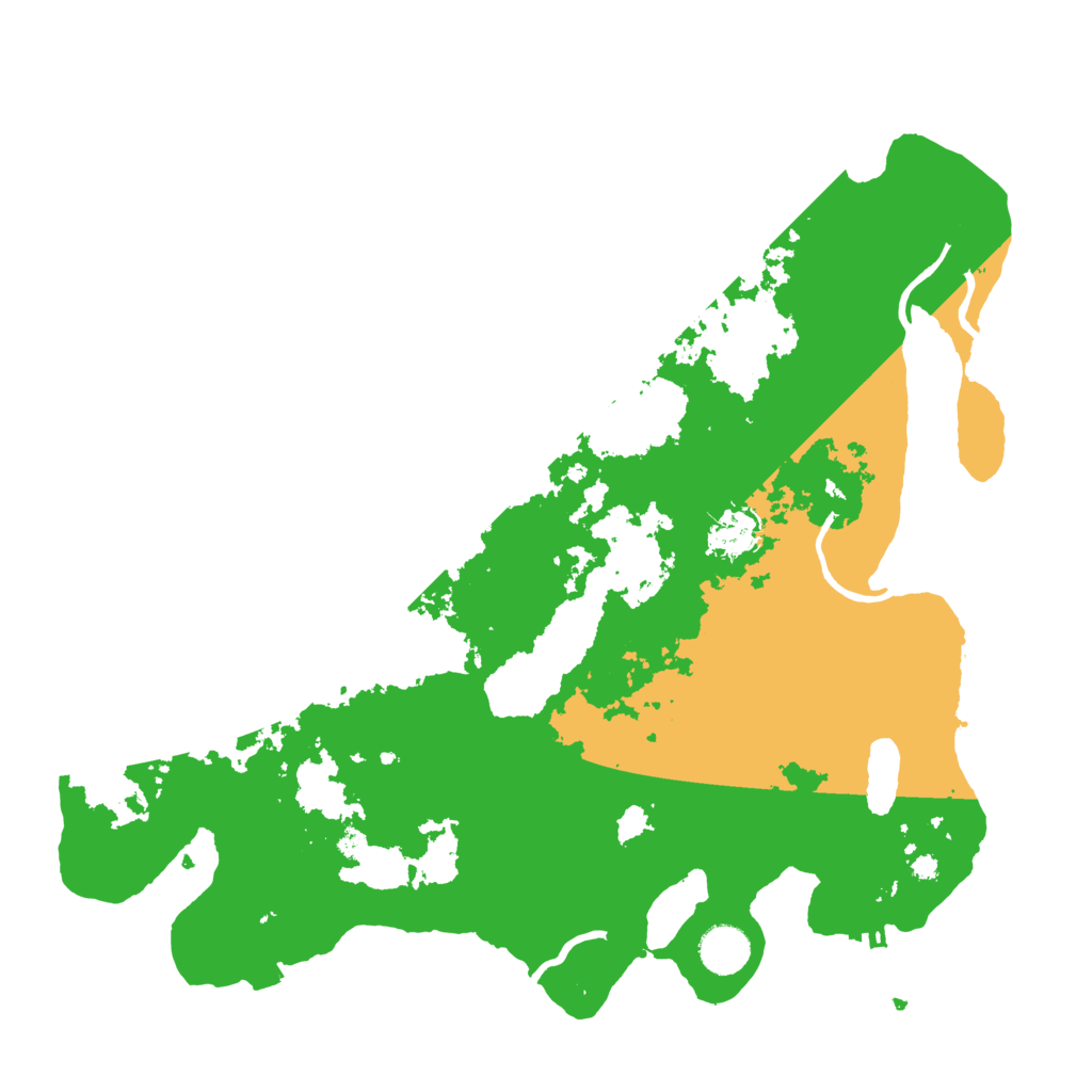 Biome Rust Map: Procedural Map, Size: 3850, Seed: 98091327