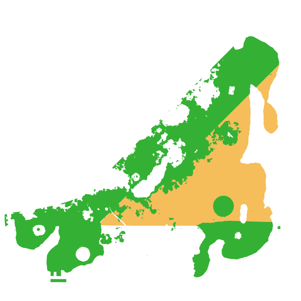 Biome Rust Map: Procedural Map, Size: 3850, Seed: 98091327