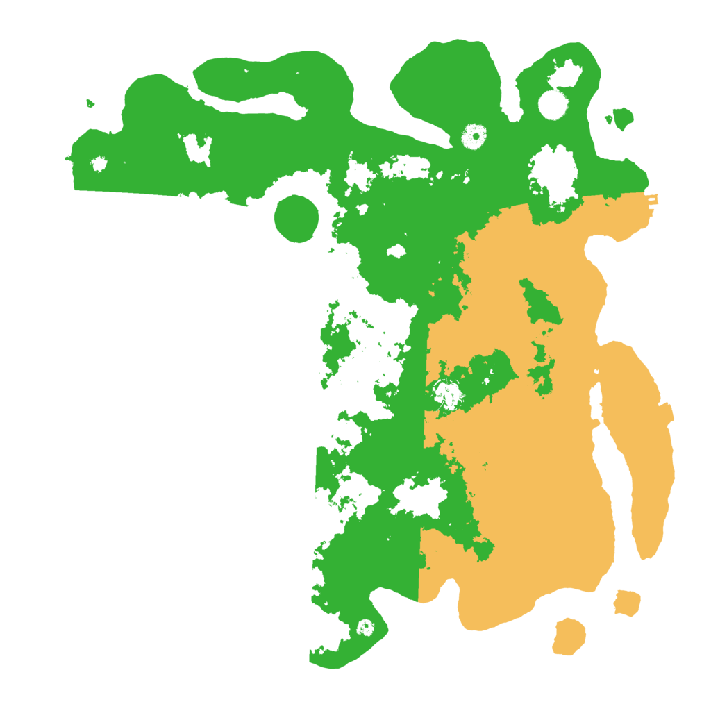 Biome Rust Map: Procedural Map, Size: 4250, Seed: 59164466