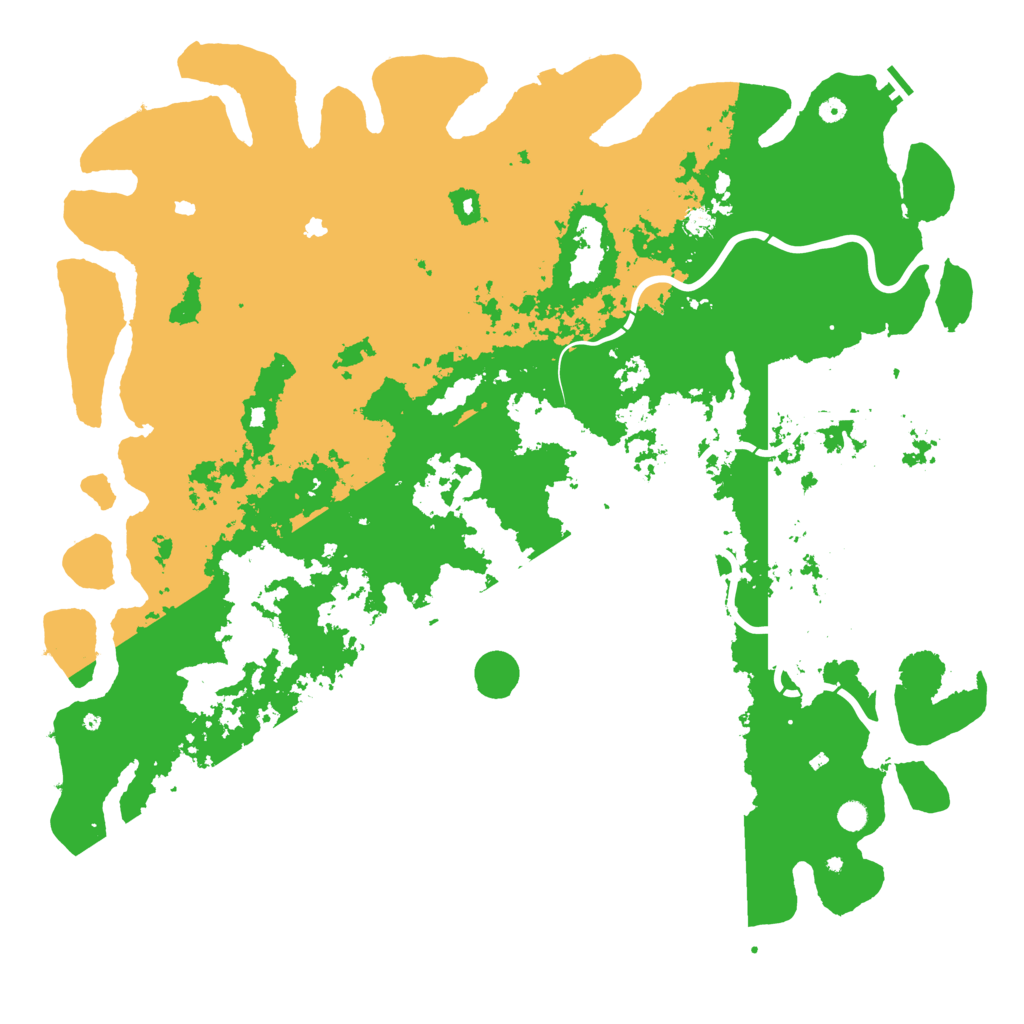 Biome Rust Map: Procedural Map, Size: 6000, Seed: 654567865