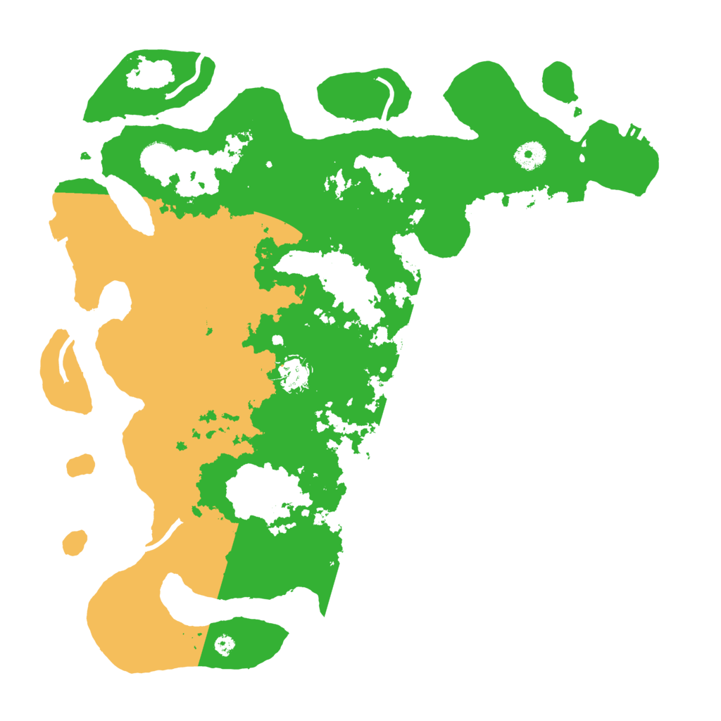 Biome Rust Map: Procedural Map, Size: 3750, Seed: 3500