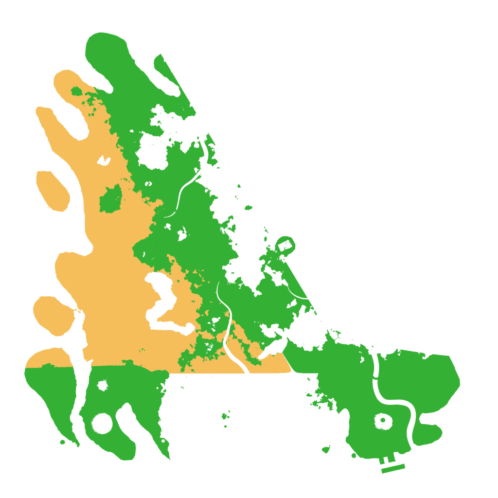 Biome Rust Map: Procedural Map, Size: 4250, Seed: 994529739