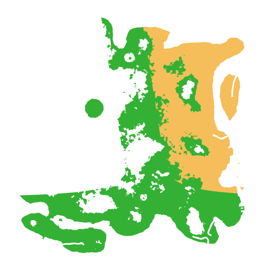 Biome Rust Map: Procedural Map, Size: 3950, Seed: 78961691
