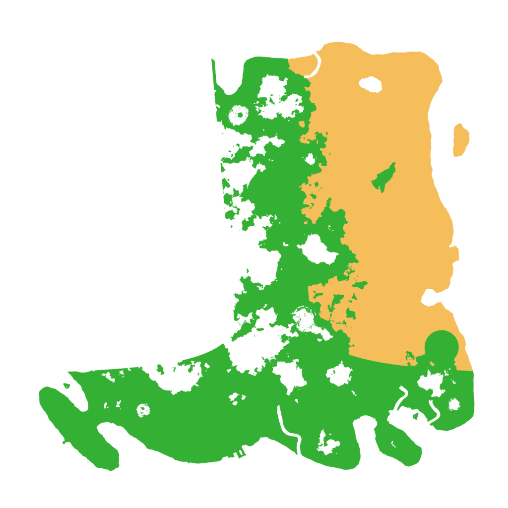 Biome Rust Map: Procedural Map, Size: 3950, Seed: 198289194