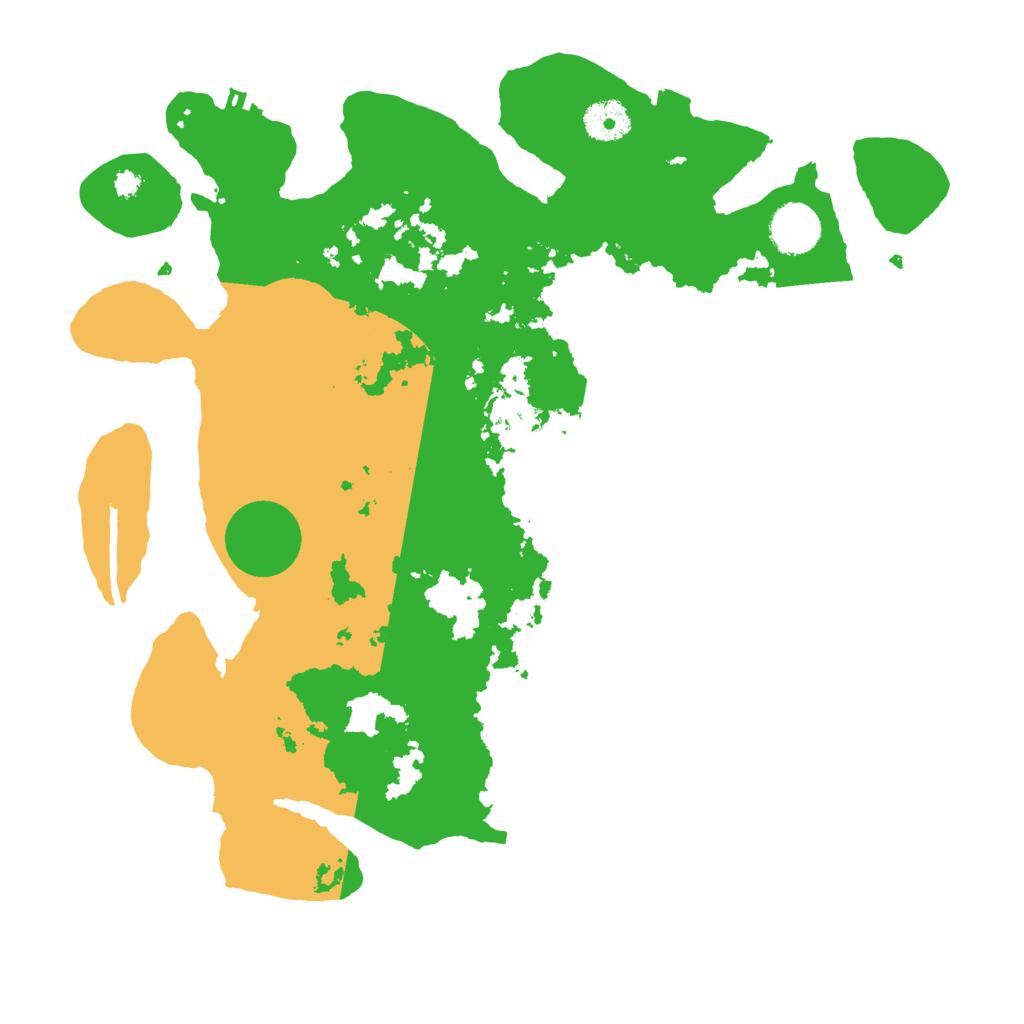 Biome Rust Map: Procedural Map, Size: 3550, Seed: 52092698