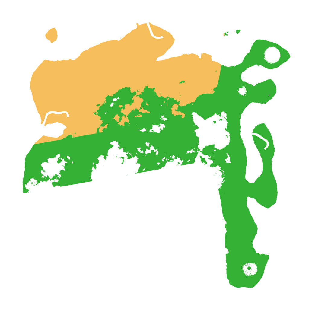 Biome Rust Map: Procedural Map, Size: 3400, Seed: 23399568