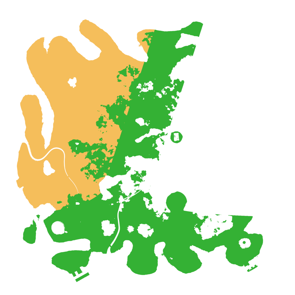 Biome Rust Map: Procedural Map, Size: 4000, Seed: 716336336