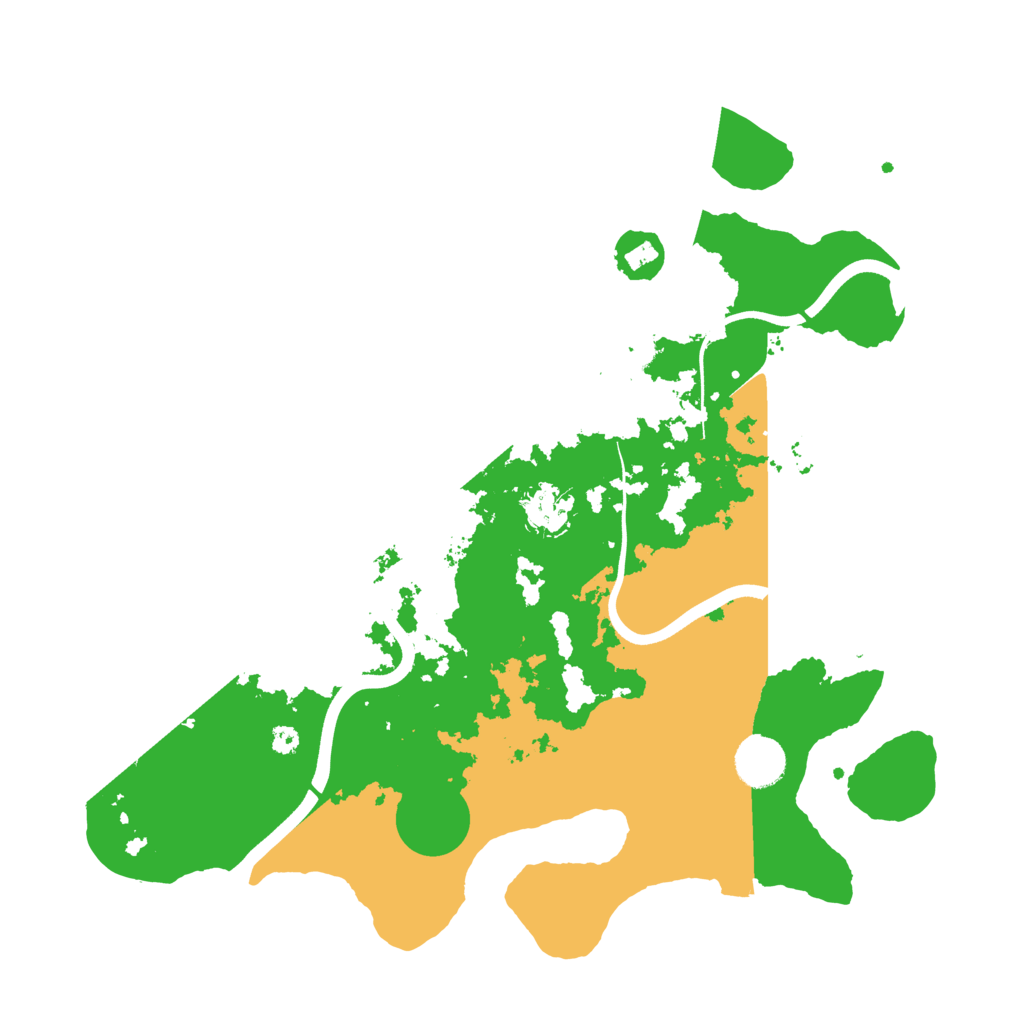 Biome Rust Map: Procedural Map, Size: 3650, Seed: 6983426