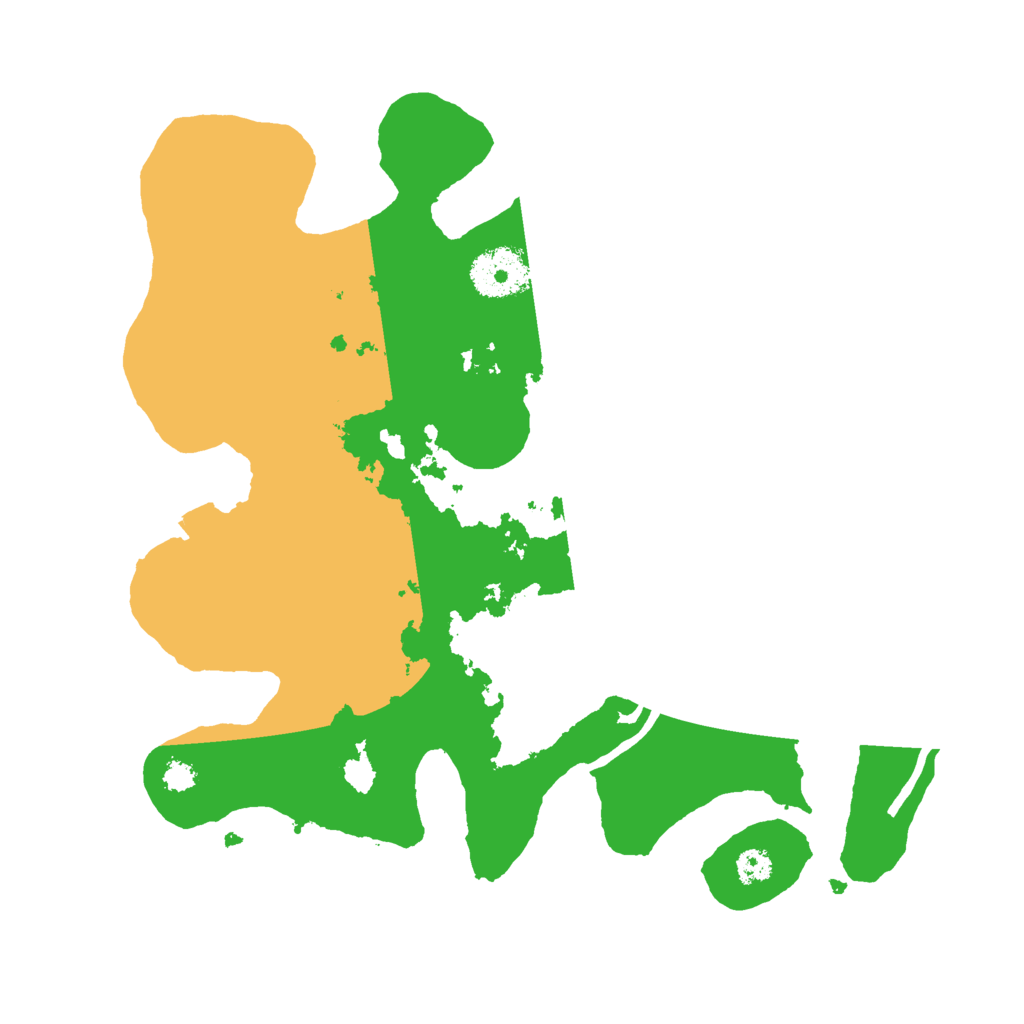 Biome Rust Map: Procedural Map, Size: 3000, Seed: 30233