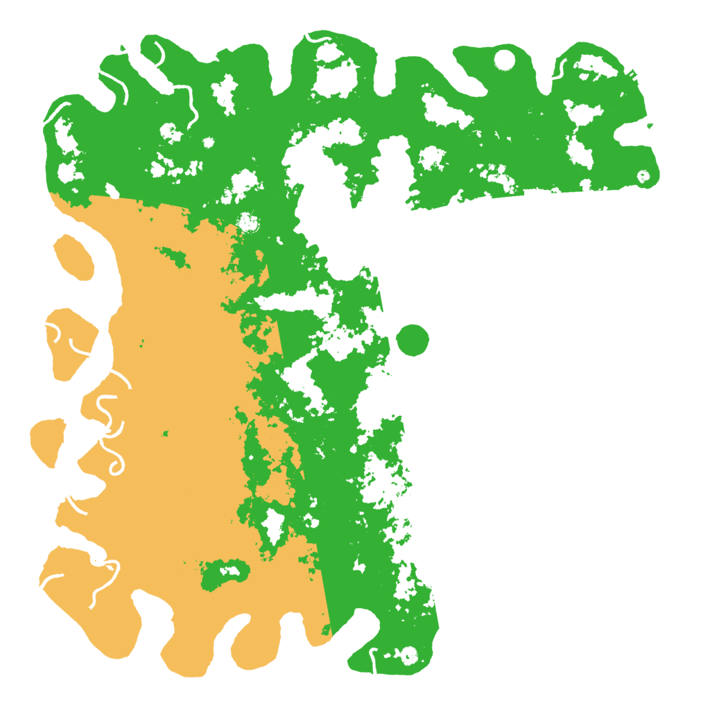 Biome Rust Map: Procedural Map, Size: 6000, Seed: 285387030
