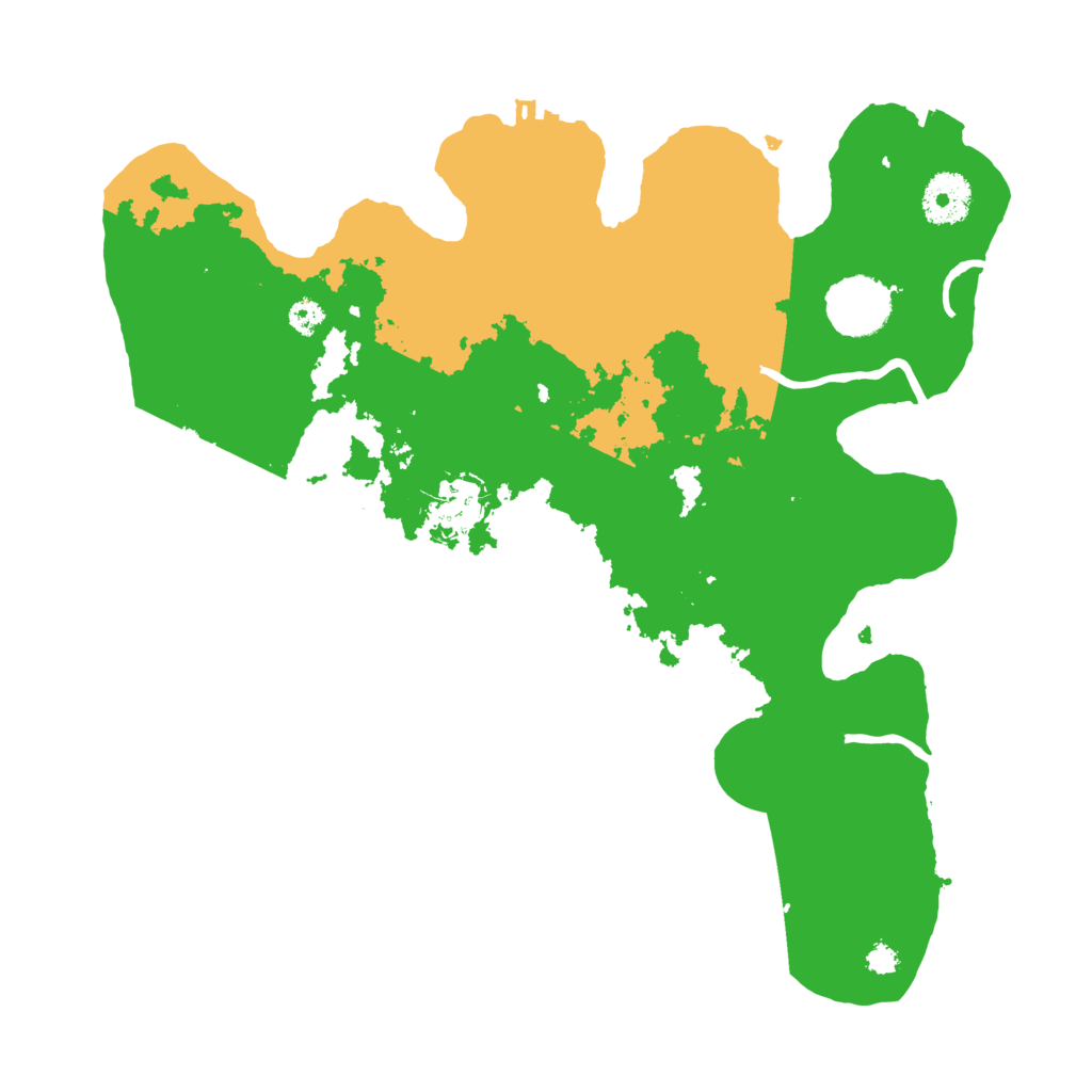 Biome Rust Map: Procedural Map, Size: 3250, Seed: 1220369052