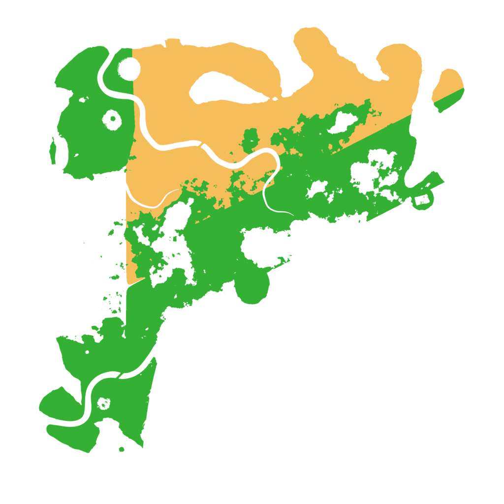 Biome Rust Map: Procedural Map, Size: 3950, Seed: 646328159