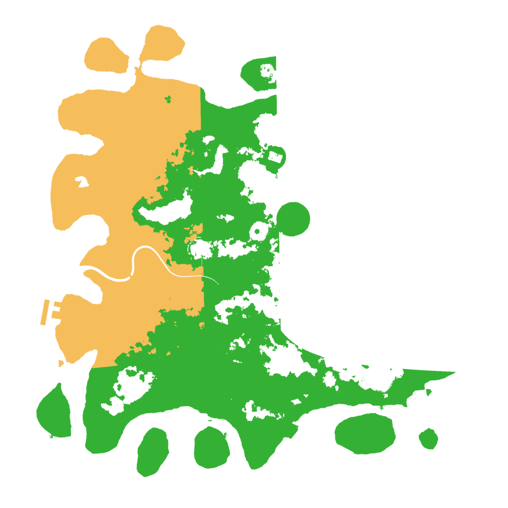 Biome Rust Map: Procedural Map, Size: 4000, Seed: 551743279