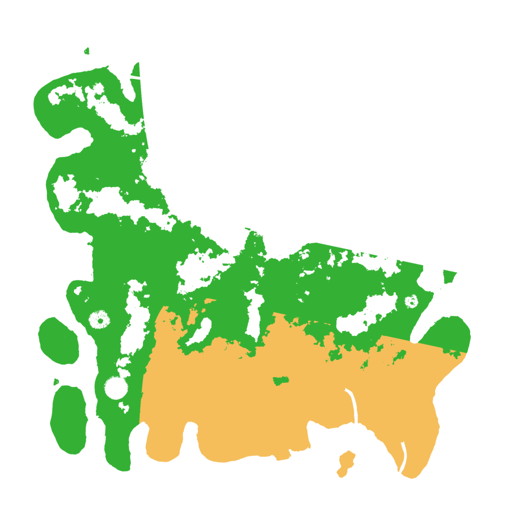 Biome Rust Map: Procedural Map, Size: 3950, Seed: 92805716