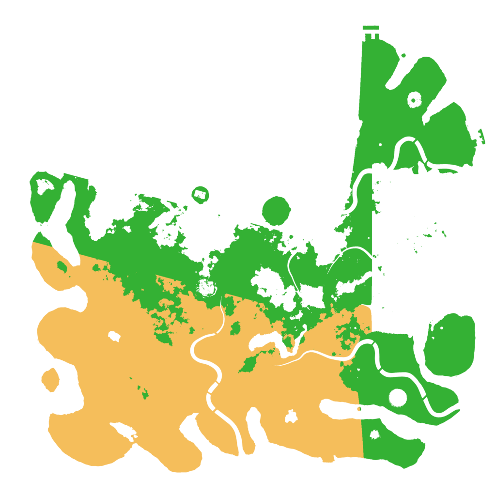 Biome Rust Map: Procedural Map, Size: 4844, Seed: 22000021