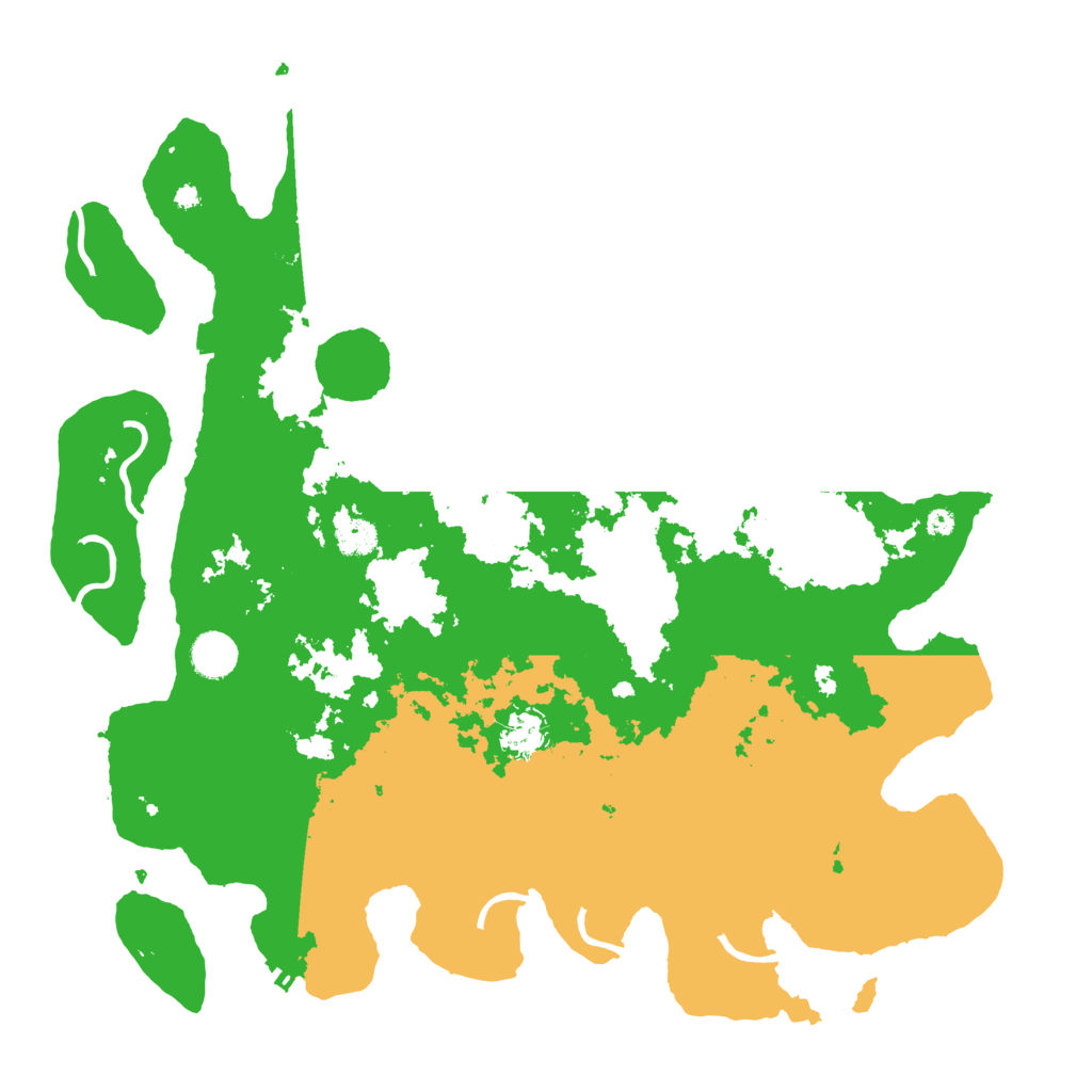 Biome Rust Map: Procedural Map, Size: 4100, Seed: 27569347