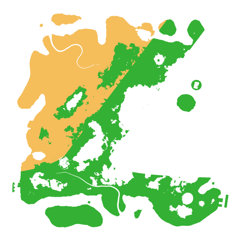 Biome Rust Map: Procedural Map, Size: 3800, Seed: 93974890