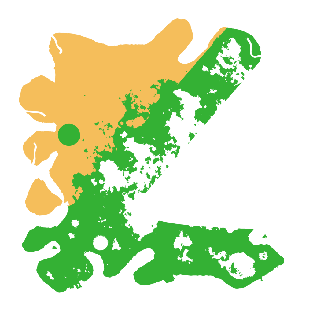 Biome Rust Map: Procedural Map, Size: 3750, Seed: 4646