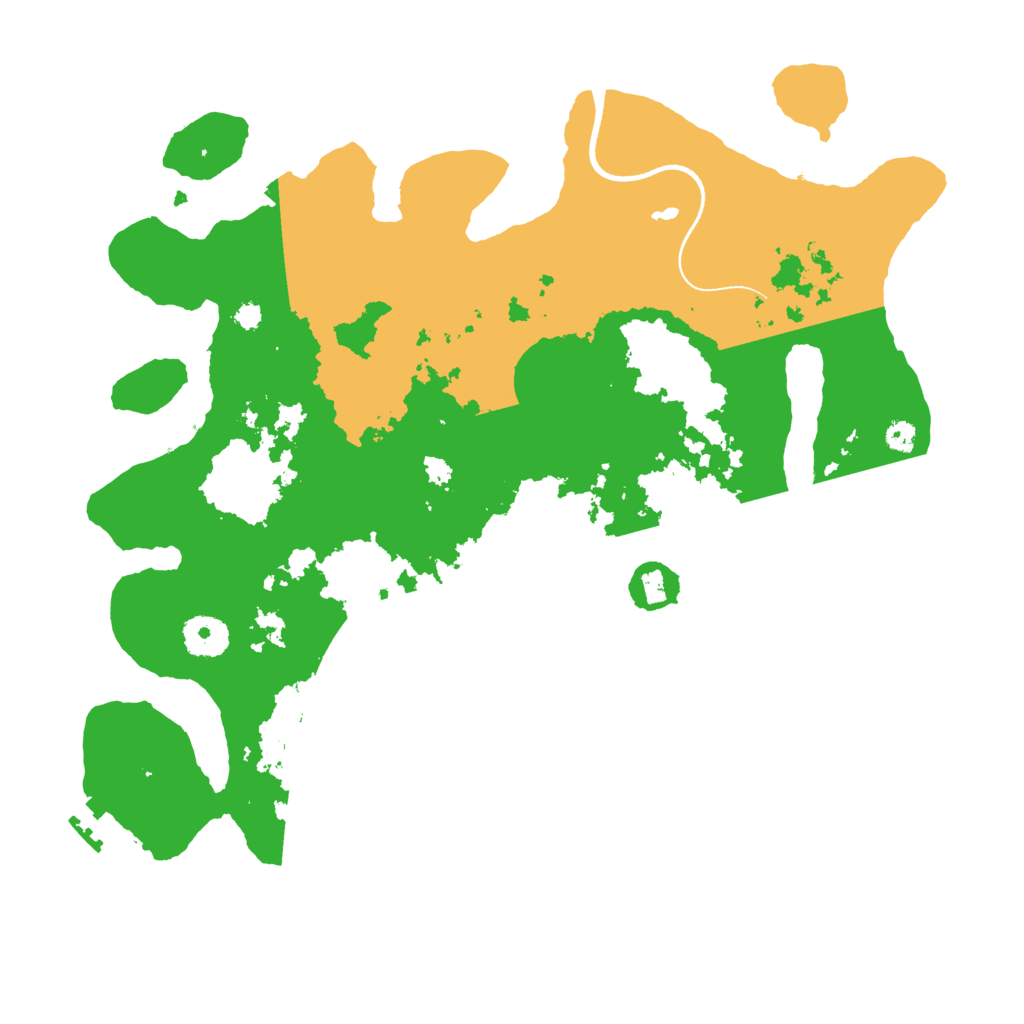 Biome Rust Map: Procedural Map, Size: 3500, Seed: 31475977