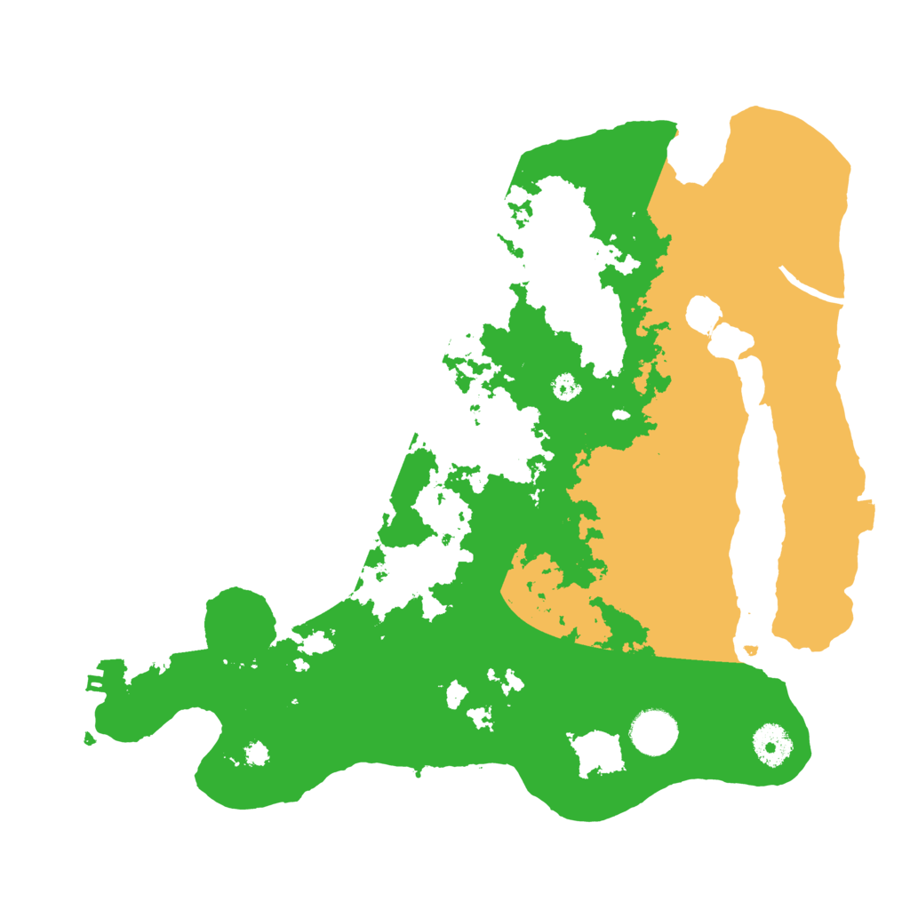 Biome Rust Map: Procedural Map, Size: 3450, Seed: 3940345