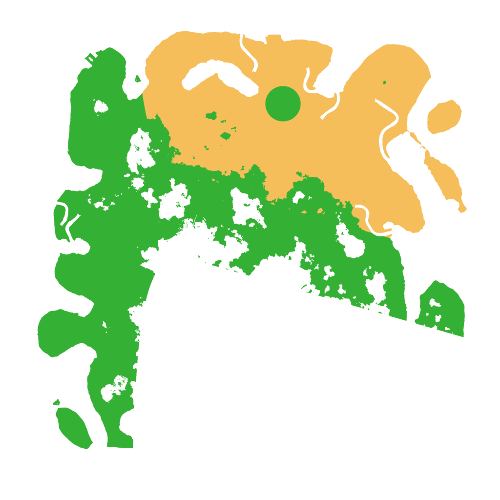 Biome Rust Map: Procedural Map, Size: 3750, Seed: 45401389