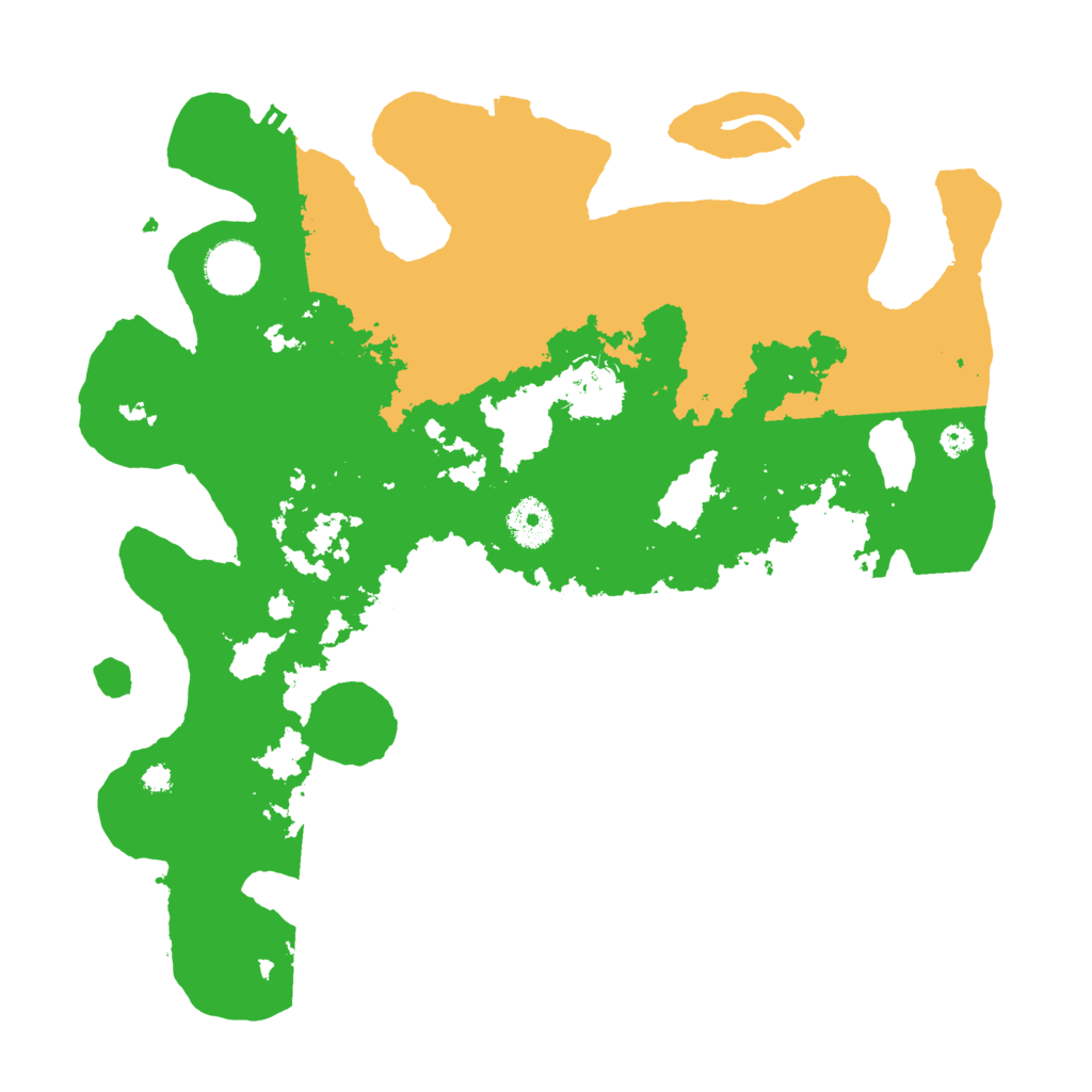 Biome Rust Map: Procedural Map, Size: 3500, Seed: 97160550