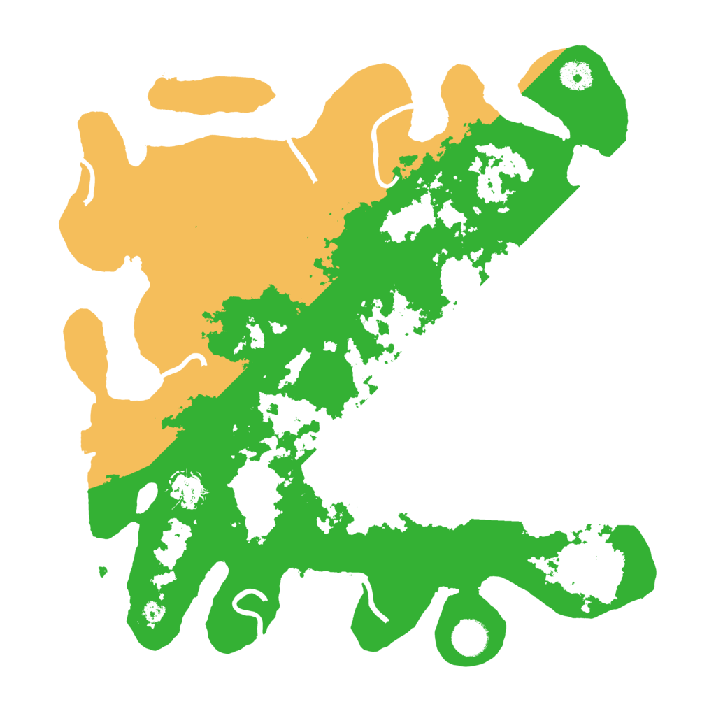 Biome Rust Map: Procedural Map, Size: 3500, Seed: 1108257118