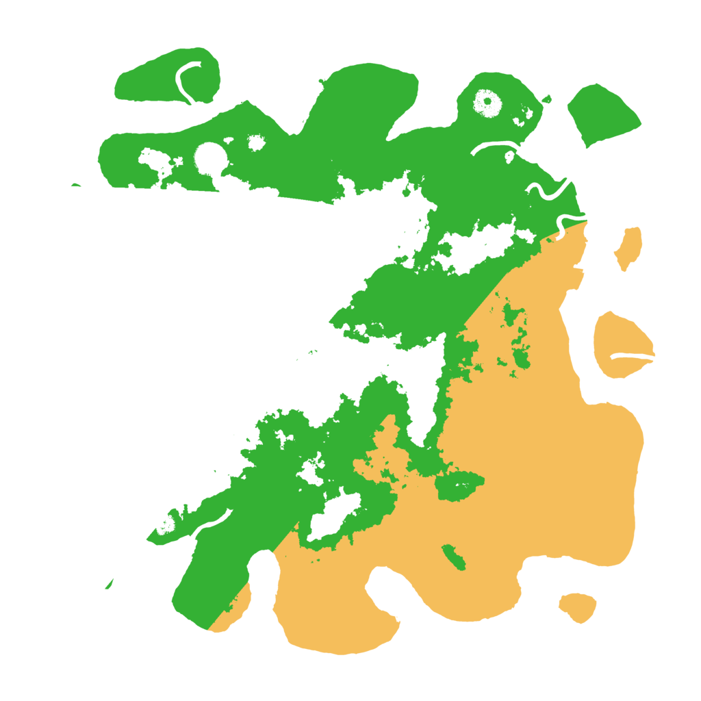 Biome Rust Map: Procedural Map, Size: 3800, Seed: 866508556
