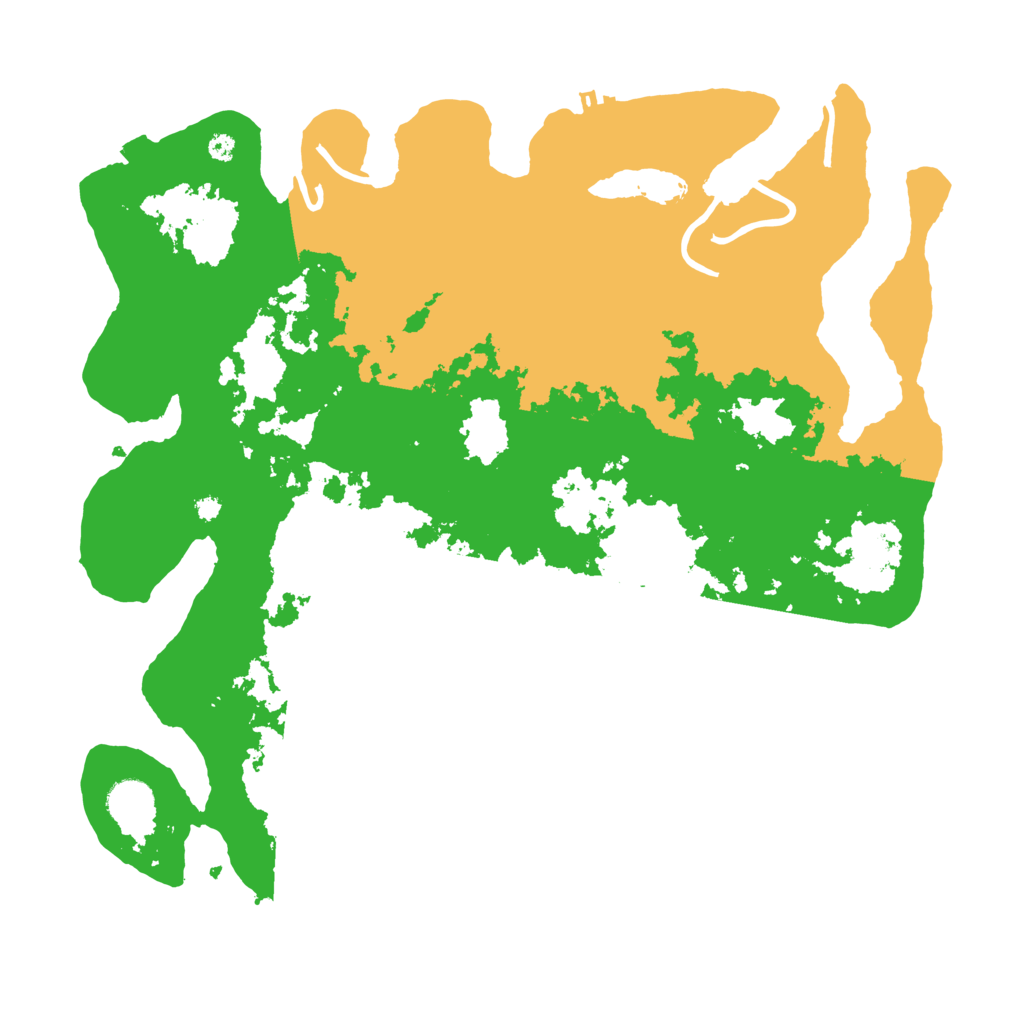 Biome Rust Map: Procedural Map, Size: 3900, Seed: 70354855