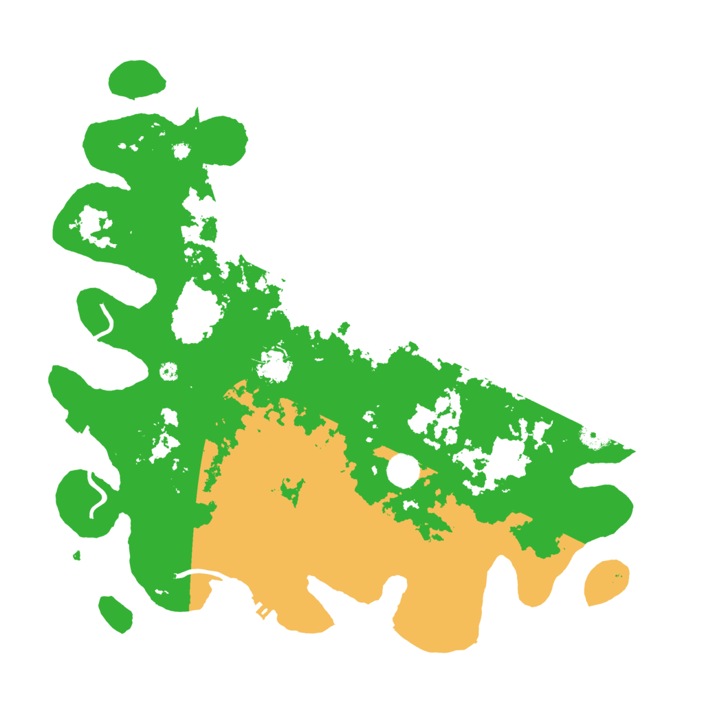 Biome Rust Map: Procedural Map, Size: 3850, Seed: 68087703